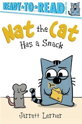 Nat the Cat Has a Snack: Ready-To-Read Pre-Level 1 - Jarrett Lerner - cover