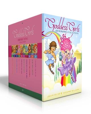 Goddess Girls Shimmering Collection (Boxed Set): Persephone the Daring; Cassandra the Lucky; Athena the Proud; Iris the Colorful; Aphrodite the Fair; Medusa the Rich; Amphitrite the Bubbly; Hestia the Invisible; Echo the Copycat; Calliope the Muse - Joan Holub,Suzanne Williams - cover