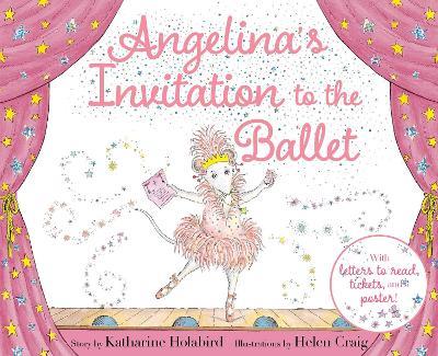 Angelina's Invitation to the Ballet - Katharine Holabird - cover
