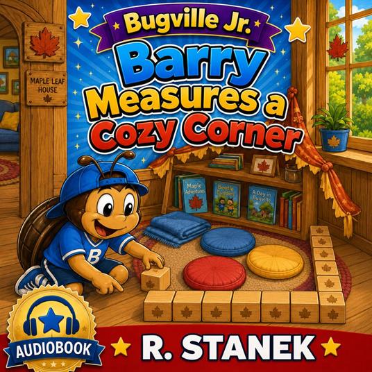 Barry Measures a Cozy Corner (A Bugville Jr. Story)
