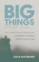 Big Things Start Small: How Small Groups Helped Ignite Christianity's Greatest Spiritual Awakenings - Joe M Easterling - cover