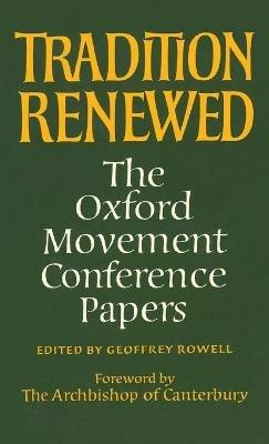 Tradition Renewed - cover