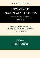 A Select Library of the Nicene and Post-Nicene Fathers of the Christian Church, First Series, Volume 12 - cover