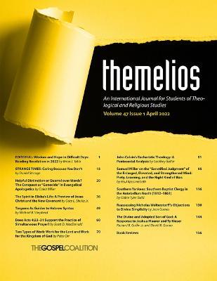 Themelios, Volume 47, Issue 1 - cover