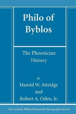 Philo of Byblos - Harold W Attridge,Robert A Oden - cover