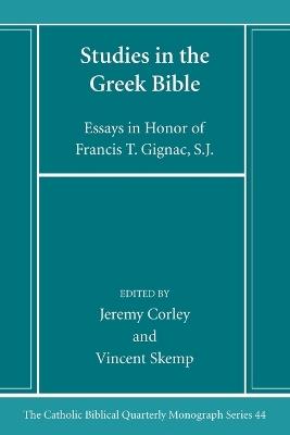 Studies in the Greek Bible - cover