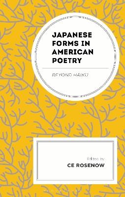Japanese Forms in American Poetry: Beyond Haiku - cover