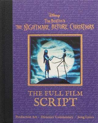 Disney Tim Burton's the Nightmare Before Christmas: The Full Film Script - Editors of Canterbury Classics - cover