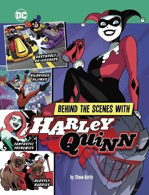 Behind the Scenes with Harley Quinn - Steve Korté - cover