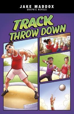 Track Throw Down - Jake Maddox - cover
