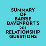 Summary of Barrie Davenport's 201 Relationship Questions