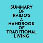 Summary of Raido's A Handbook Of Traditional Living