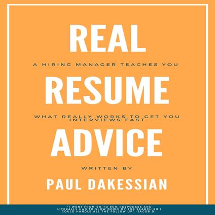 Real Resume Advice