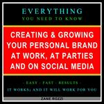 Creating & Growing Your Personal Brand at Work, at Parties and on Social Media