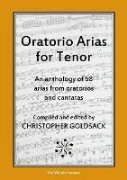 Oratorio Arias for Tenor: An anthology of 58 arias from oratorios for tenor - cover