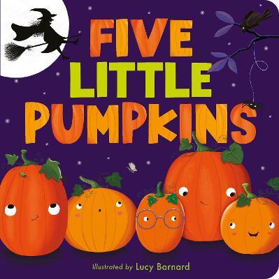Five Little Pumpkins: A Rhyming Pumpkin Book for Kids and Toddlers - Tiger Tales - cover