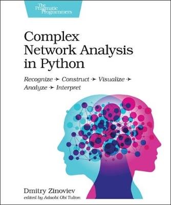Complex Network Analysis in Python - Dmitry Zinoviev - cover