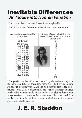 Inevitable Differences: An Inquiry Into Human Variation - John Staddon - cover