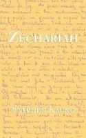 Zechariah - Stephen Kaung - cover