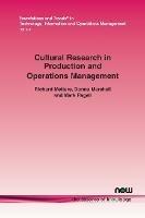 Cultural Research in the Production and Operations Management Field