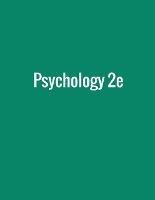 Psychology 2e - Rose M Spielman,William J Jenkins,Marilyn D Lovett - cover