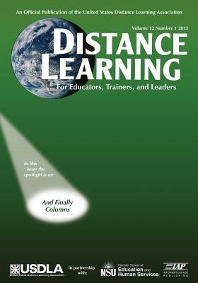 Distance Learning Magazine, Volume 12, Issue 1, 2015 - cover