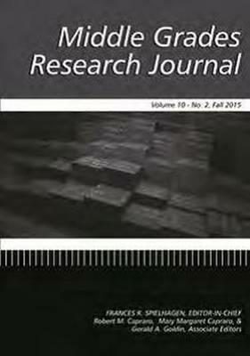 Middle Grades Research Journal Vol 10 Issue 2 - cover