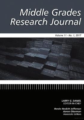 Middle Grades Research Journal Vol 11 Issue 1 - cover