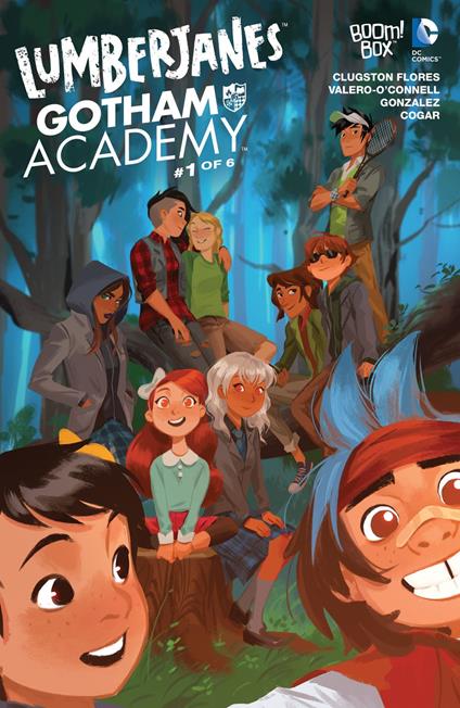 Lumberjanes/Gotham Academy #1 - Chynna Clugston-Flores,Rosemary Valero-O’Connell - ebook