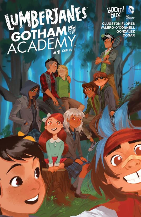 Lumberjanes/Gotham Academy #1 - Chynna Clugston-Flores,Rosemary Valero-O’Connell - ebook