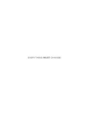 Everything Must Change!: The World after Covid-19 - cover