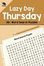 Lazy Day Thursday: Mr. Word Search Puzzles