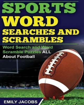 Sports Word Searches and Scrambles - Emily Jacobs - cover