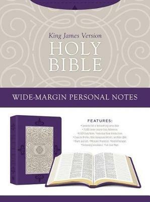 Holy Bible: Wide-Margin Personal Notes Edition [lavender Plume]