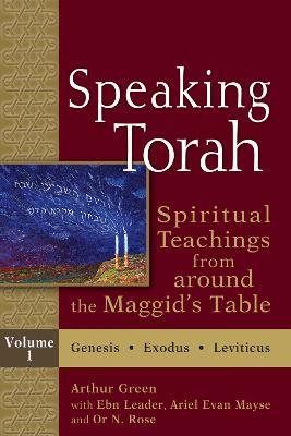 Speaking Torah Vol 1: Spiritual Teachings from around the Maggid's Table - cover