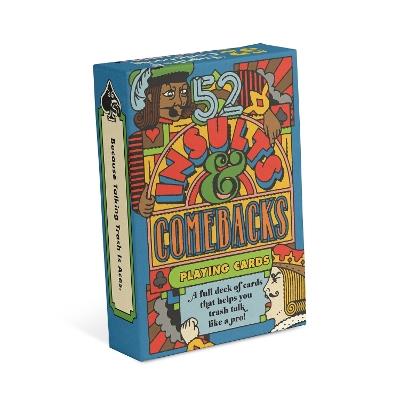 52 Insults & Comebacks Playing Cards - Knock Knock - cover