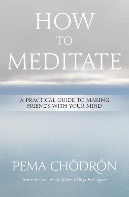 How to Meditate: A Practical Guide to Making Friends with Your Mind - Pema Chödrön - cover