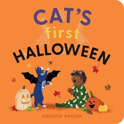 Cat's First Halloween: A Board Book - Natalie  Nelson - cover
