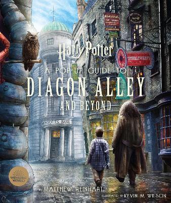 HARRY POTTER: A POP-UP GUIDE TO DIAGON ALLEY AND BEYOND - MATTHEW REINHART - cover