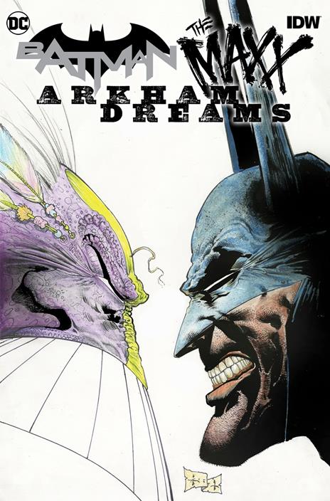 Batman/The Maxx: Arkham Dreams - Sam Kieth - cover