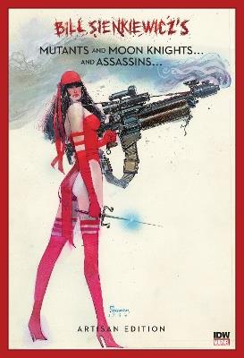 Bill Sienkiewicz's Mutants and Moon Knights and Assassins Artisan Edition - Bill Sienkiewicz - cover