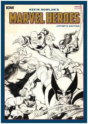 Kevin Nowlan's Marvel Heroes Artist's Edition - Kevin Nowlan - cover