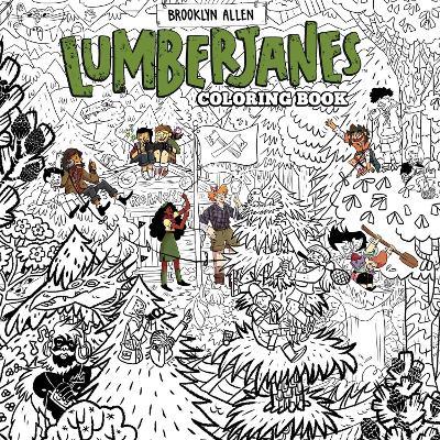 Lumberjanes Coloring Book - cover