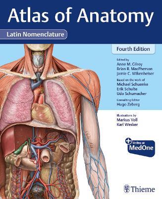 Atlas of Anatomy, Latin Nomenclature - Anne M Gilroy,Brian R MacPherson,Jamie Wikenheiser - cover