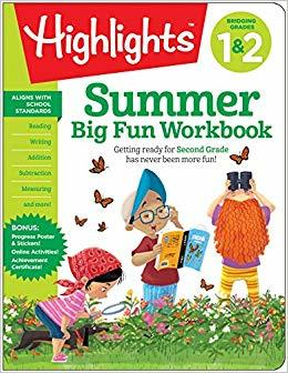 Summer Big Fun Workbook Bridging Grades 1 & 2 - cover