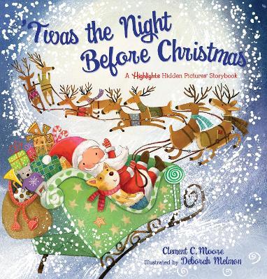 'Twas the Night Before Christmas: A Hidden Pictures Storybook - Clement Clarke Moore - cover