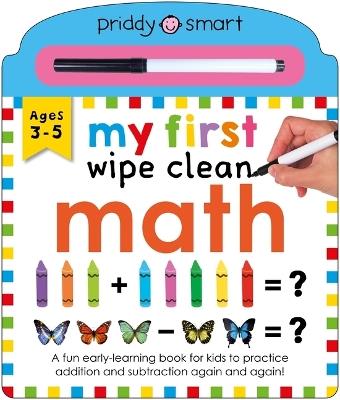 My First Wipe Clean: Math - Roger Priddy - cover