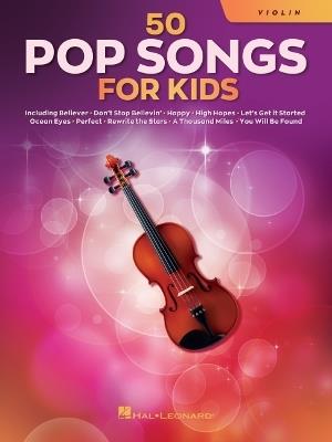 50 Pop Songs for Kids: For Violin - cover
