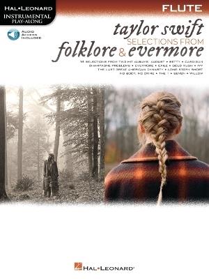 Taylor Swift - Selections from Folklore & Evermore: Flute Play-Along Book with Online Audio - cover