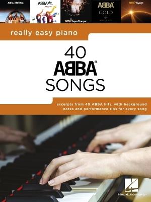 Really Easy Piano: 40 Abba Songs - cover